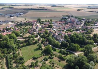 Vue du ciel de Éringes